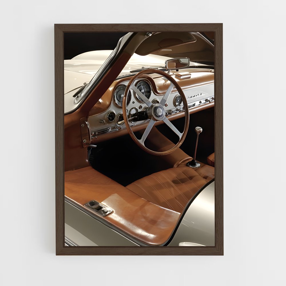 Poster Route de Légende – affiche Mercedes (vue 5)